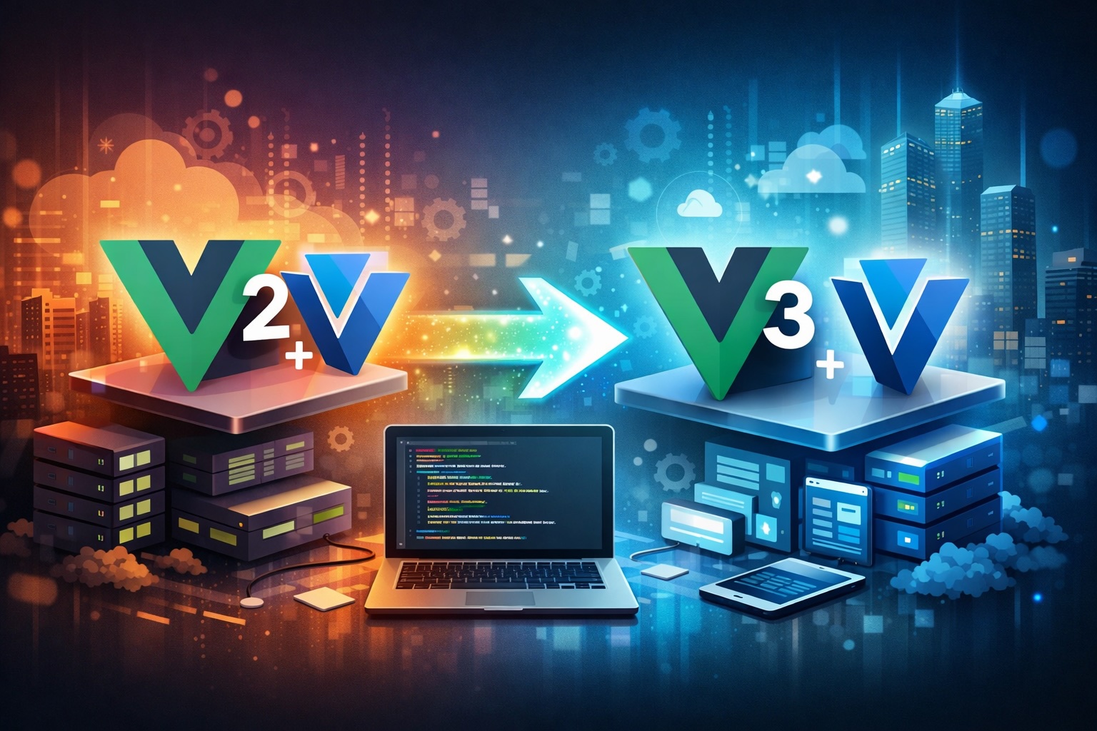 Vue 2 から Vue 3 + Vuetify 3 への移行計画